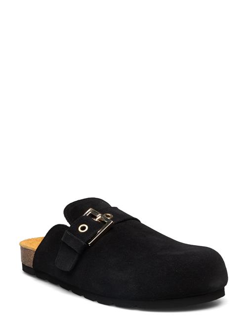 ALOHAS Cozy Black Suede Clog ALOHAS Black