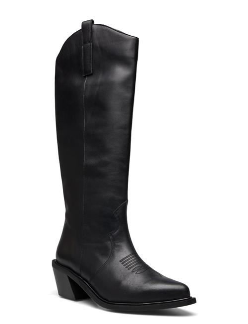 Mount Leather Boots ALOHAS Black