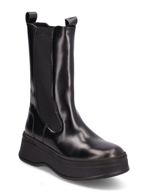 Se Calvin Klein Pitched Chelsea Boot Calvin Klein Black ved Booztlet