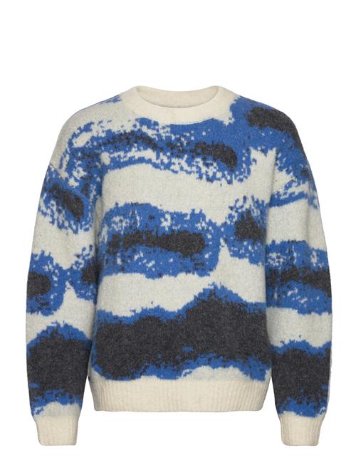 Se HOLZWEILER Phingo Striped Crew HOLZWEILER Blue ved Booztlet