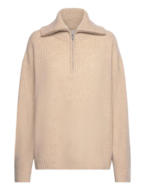 Se HOLZWEILER Cass Rib Sweater HOLZWEILER Beige ved Booztlet