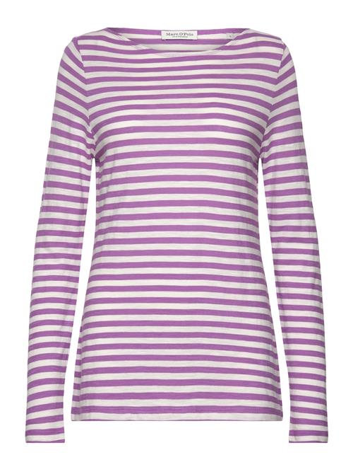 Marc O'Polo T-Shirts Long Sleeve Marc O'Polo Purple