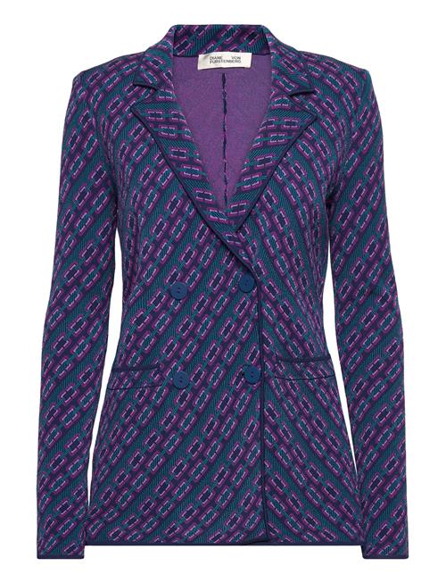 Diane von Furstenberg Dvf Dion Jacket Diane Von Furstenberg Blue