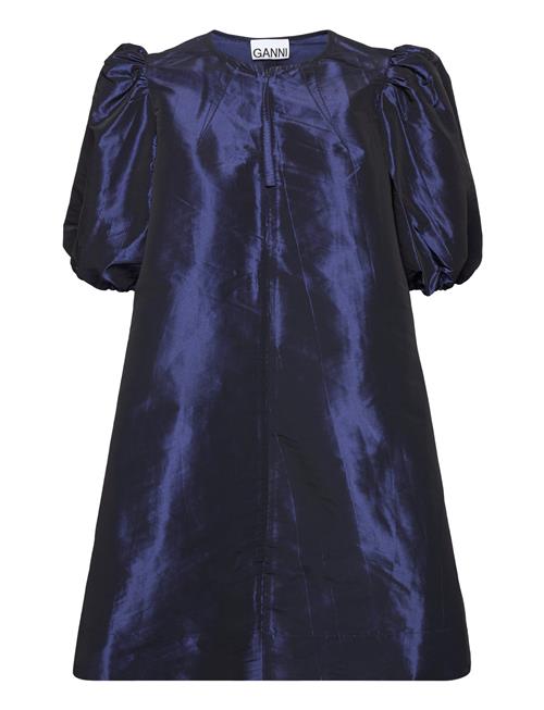 Ganni Shiny Taffeta Ganni Navy