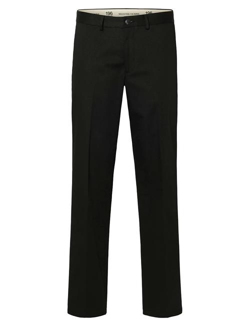 Slhstraight-William Twil 196 Pant W Noos Selected Black