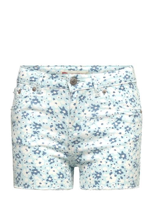 Levi's Levi's Printed Girlfriend Shorts Levi's Blue