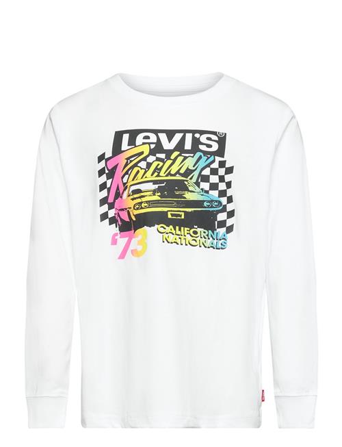 Se Levi's Levi's Racing Box Tab Tee Levi's White ved Booztlet