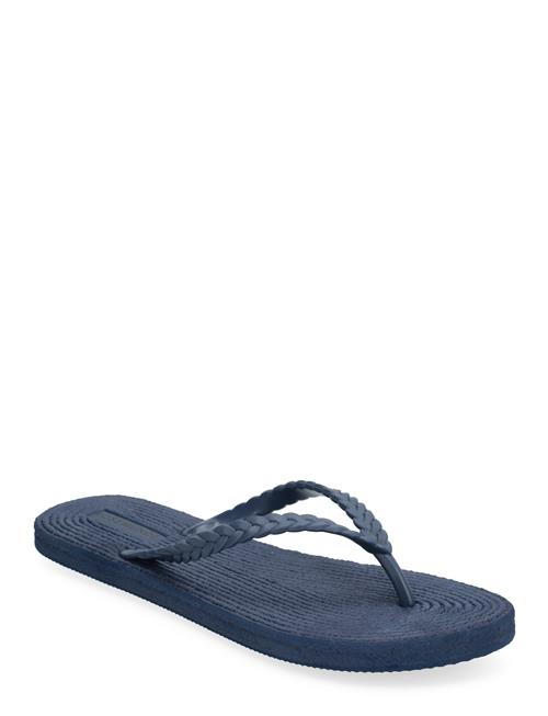 Flip Flops With Braided Strap Rosemunde Blue