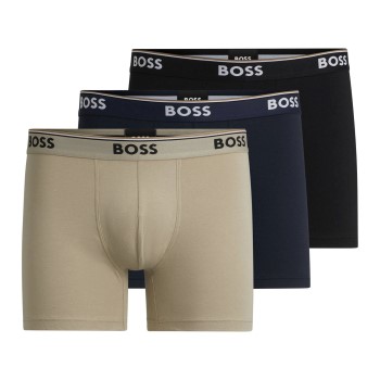 BOSS 3P Power BoxerBr Flerfarvet bomuld XX-Large Herre