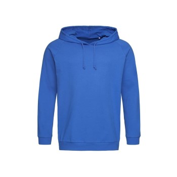 Se Stedman Hooded Sweatshirt Unisex Kongeblå bomuld Large ved Timarco