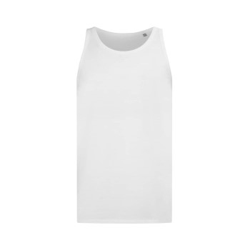 Se Stedman Tank Top For Men Hvid bomuld Large Herre ved Timarco