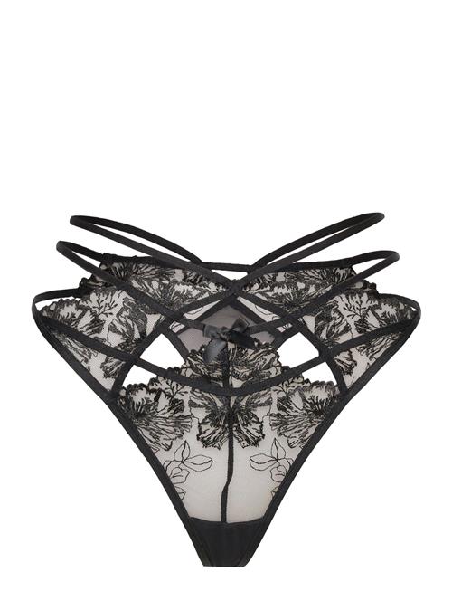 Se Hunkemöller Michayla Hl String Hunkemöller Black ved Booztlet