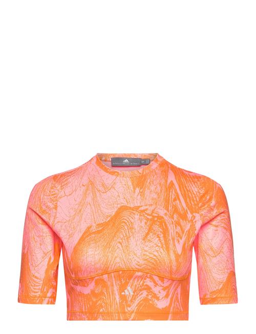 Se adidas by Stella McCartney Asmc Tna P Crop Adidas By Stella McCartney Orange ved Booztlet