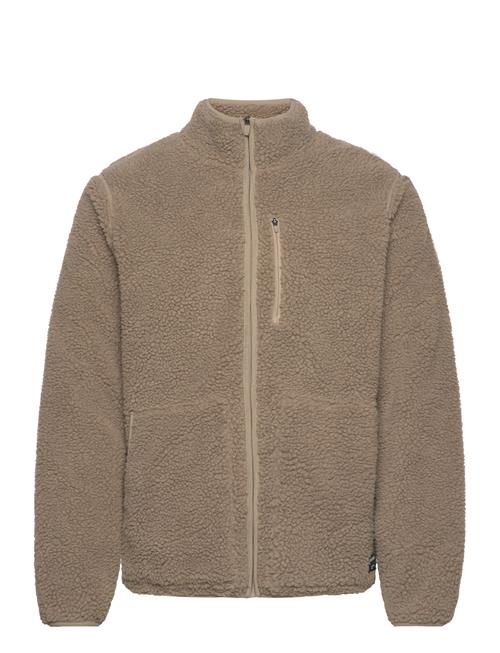 Centre Pile Fleece Jacket Björn Borg Beige