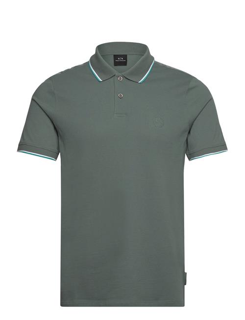 Se Armani Exchange Polo Armani Exchange Green ved Booztlet