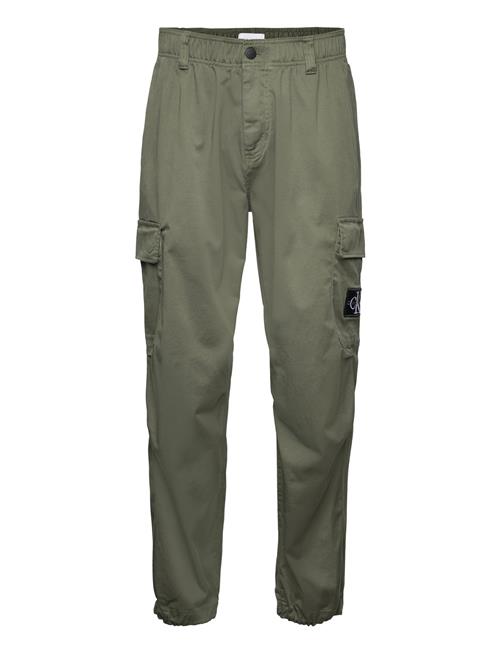 Se Calvin Klein Jeans Essential Regular Cargo Pant Calvin Klein Jeans Khaki ved Booztlet