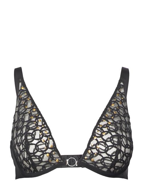 Se Chantelle X Metallx Plunge Underwired Bra Chantelle X Black ved Booztlet