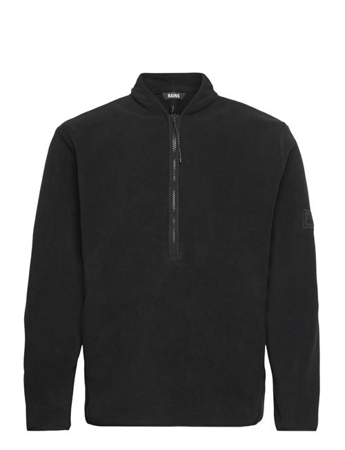 Se Rains Fleece Pullover T1 Rains Black ved Booztlet