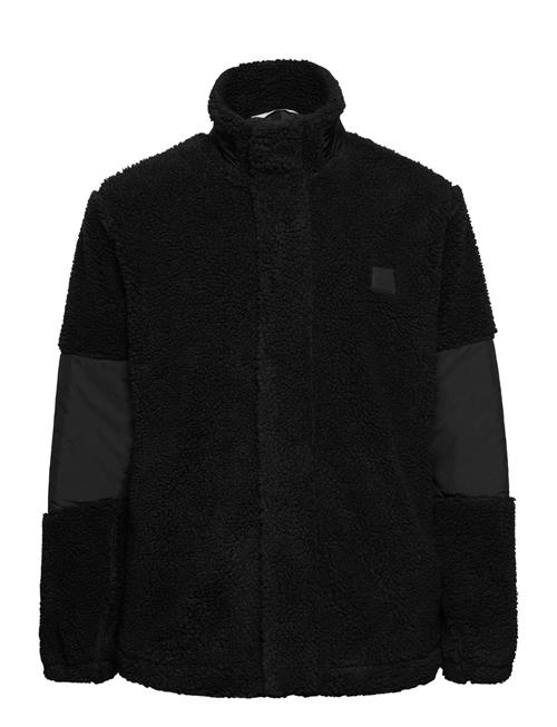 Se Rains Kofu Fleece Jacket T1 Rains Black ved Booztlet