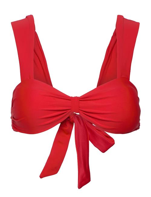 Bandeau Bikini Top Rosemunde Red