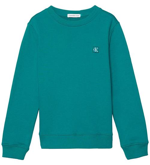 Se Calvin Klein Calvin Klein Sweatshirt - Mono Mini Badge - Fanfare ved KidsWorld