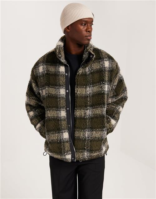 Gant Check Fleece Full Zip Forårsjakker Multicolor