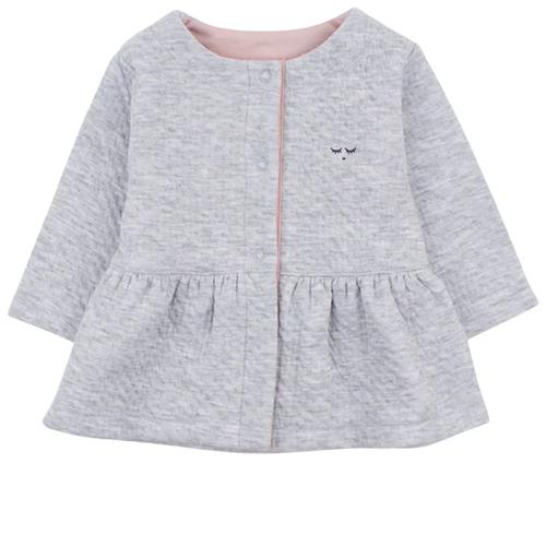 Livly Philo Cardigan Gråmeleret | Grå | 56/62 cm