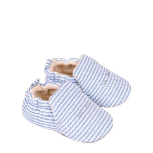 Livly Stribede Babyskoer Lyseblå 20 EU  Blå  20 EU  Unisex