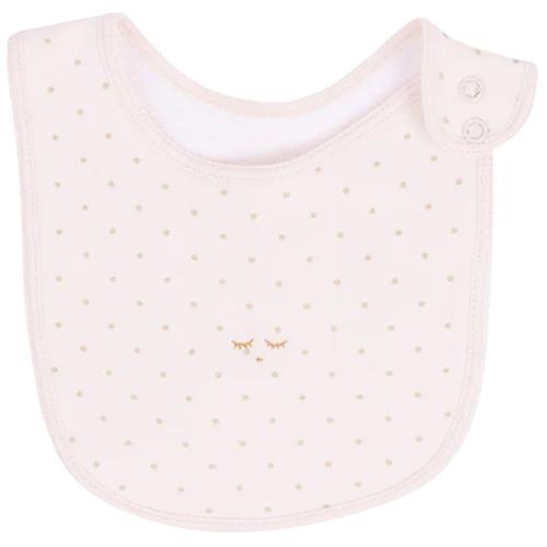 Se Livly Saturday Polkaprikmønstret Hagesmæk Lyserød | Lyserød | 0 ved Babyshop