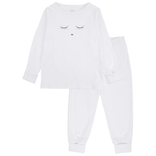 Se Livly Sleeping Cutie Pyjamas Hvid | Hvid | 80/86 cm ved Babyshop