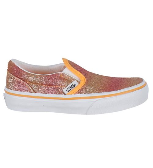 Se Vans Sko - YD Slassic Slip-on - Sunrise Glitter Multi ved KidsWorld