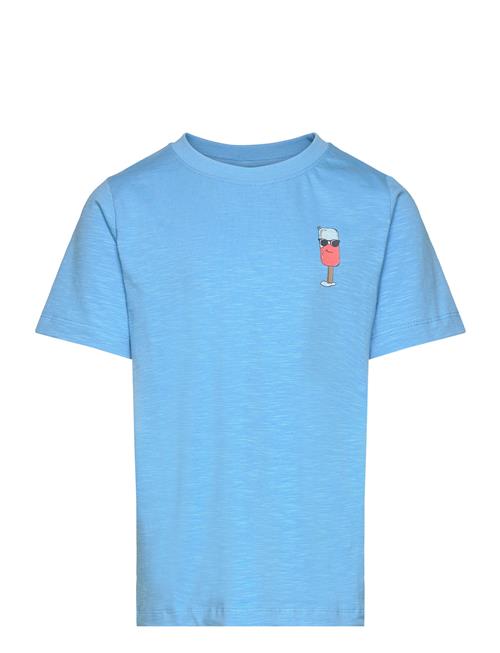 Se Minymo T-Shirt Ss Minymo Blue ved Booztlet