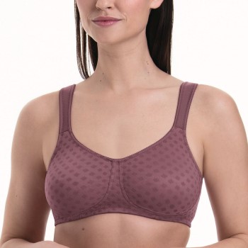 Anita Bh Care Lisa Wireless Mastectomy Bra Mørkrosa  A 100 Dame