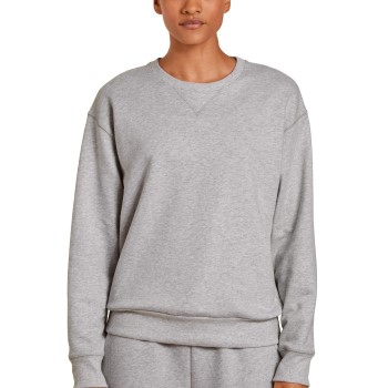 Calida Calida Circular Lounge Sweatshirt Gråmelerad bomuld Small Dame