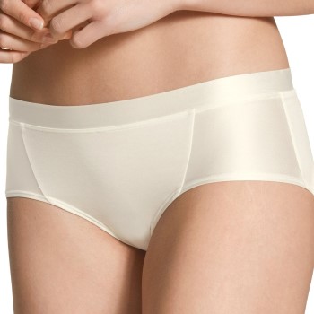 Calida Trusser Cate Hipster Panty Creme bomuld Large Dame