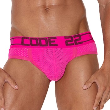 Code 22 Motion Push-Up Brief Chok Rosa Large Herre