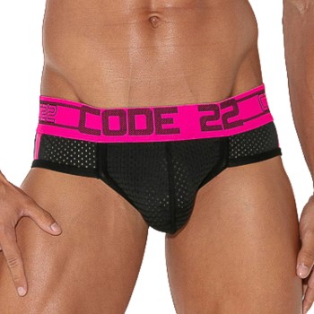 Code 22 Motion Push-Up Brief Sort/Rosa X-Large Herre