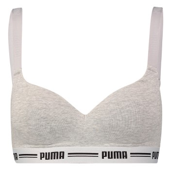 Puma Bh Iconic Padded Top Grå X-Large Dame