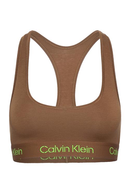 Calvin Klein Unlined Bralette Calvin Klein Brown