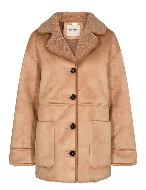 MOS MOSH Mmfiona Faux Shearling Jacket MOS MOSH Beige