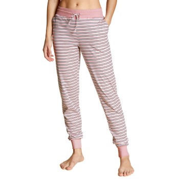 Calida Favourites Dreams Striped Pants Rosa stribet bomuld XX-Small Dame