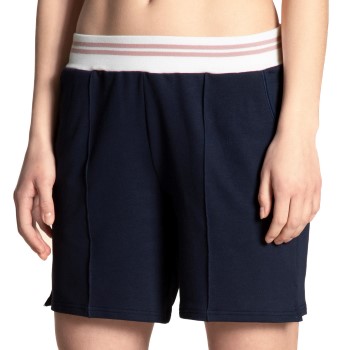 Calida Favourites Lounge Shorts Mørkblå bomuld Small Dame