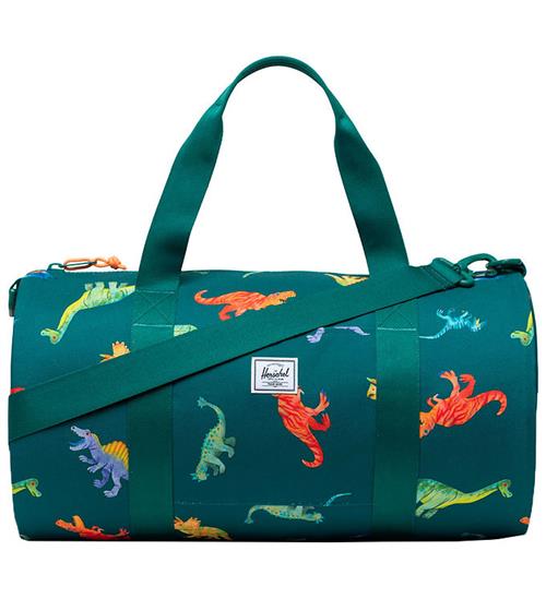 Se Herschel Herschel Taske - Classic - Duffle - Aventurine Watercolour Dinos ved KidsWorld