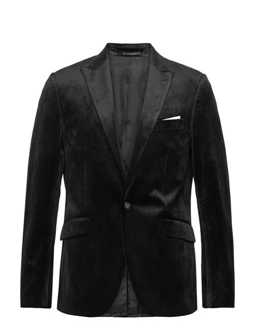 Lindbergh Velvet Blazer Lindbergh Black