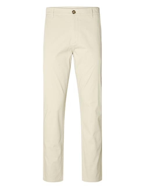 Se Selected Homme Slh175-Slim Bill Pant Flex Noos Selected Homme Cream ved Booztlet