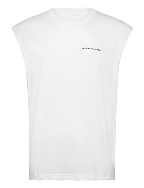 Björn Borg Sthlm Sleeveless T-Shirt Björn Borg White