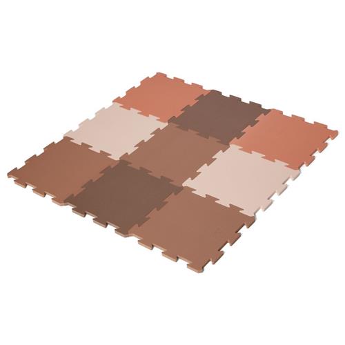 Se Stoy Puslespil-legemåtte Terracotta Mixed | Brun | 0-3 ved Babyshop