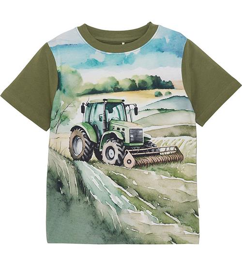 Se Minymo Minymo T-shirt - Olivine ved KidsWorld