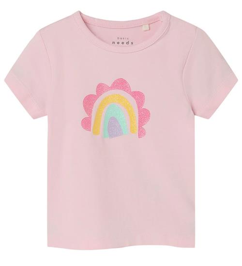 Name It Name It T-shirt - NbfVubie - Parfait Pink m. Glimmer