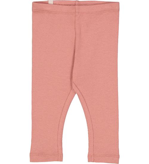 Se Wheat Leggings - Rib - Old Rose ved KidsWorld